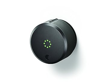 August Home Smart Lock Pro, 3rd Generation - Dark Gray