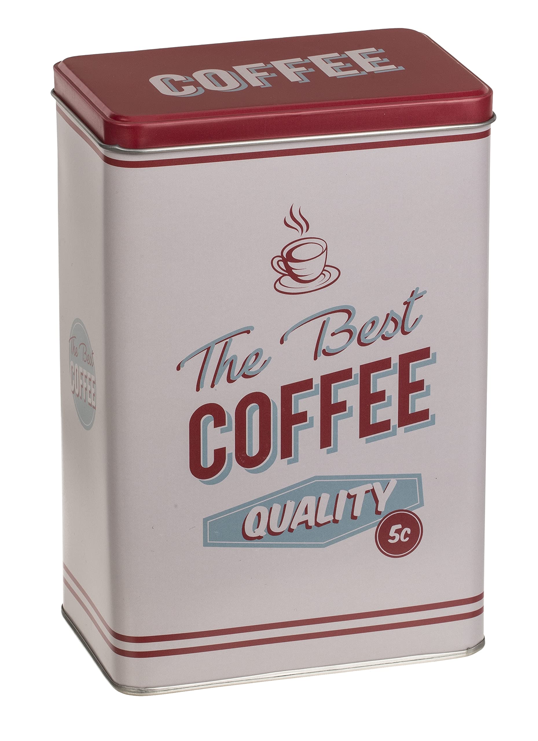Koffiebonencontainer vintage 550 ml glazen koffiepot met houten deksel