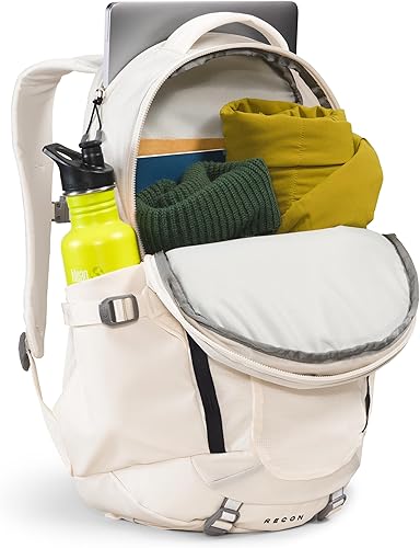 Miniatura 5 de THE NORTH FACE Mochila Recon Everyday para mujer - Libre de PFAS, Gardenia BlancoTnf Negro-npf, Tamaño único, Recon Everyday - Mochila para portátil
