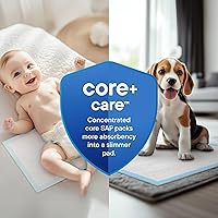 Vista 3 de Almohadillas Desechables para Cambiar [Paquete de 100] Almohadilla de Pañal para Bebé, Cachorro y Perro - Almohadillas para Orina y Deposiciones