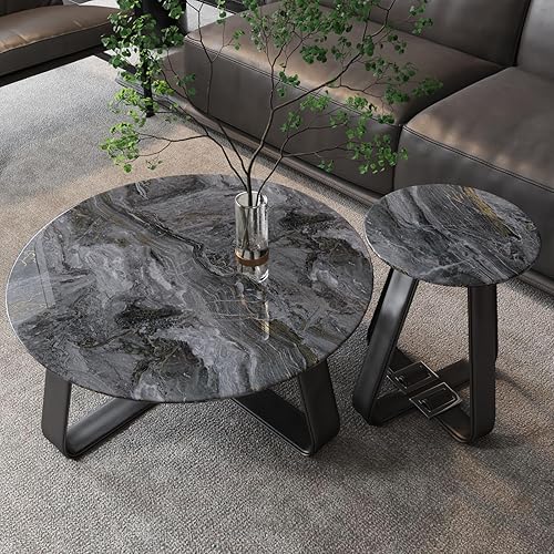 Miniatura 3 de CRE8TIVE Papel adhesivo de mármol gris oscuro dorado de 12 x 80 pulgadas, papel tapiz de mármol pizarra brillante, encimeras de despegar y pegar,