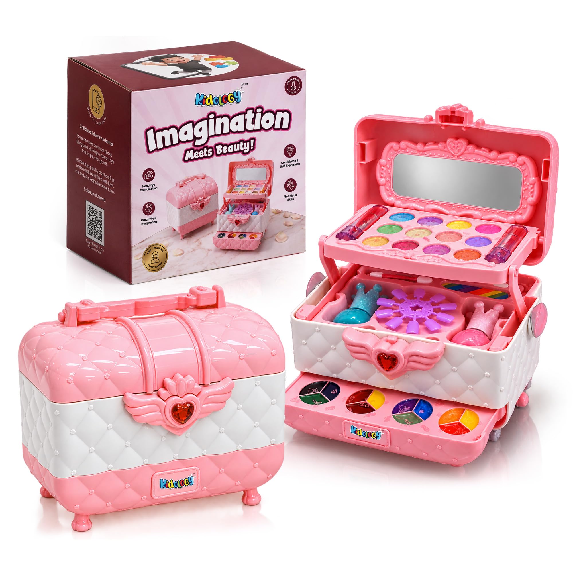Kidology Kids Makeup Kit for Girls | Unicorn Toys for Girl R -2