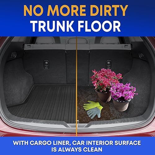 Miniatura 5 de Forro de carga prémium para Mazda CX-5 2017-2021  100% de protección, tapete de maletero de automóvil de ajuste personalizado, tapete de carga negro