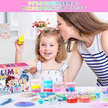 Slime Kit, 30-Piece Clay Toy, DIY Clay Set, Handicraft Tool, Fruit Slices, Colorful Foam Confetti, Clay Play, Fluffy Crystal Clay Slime