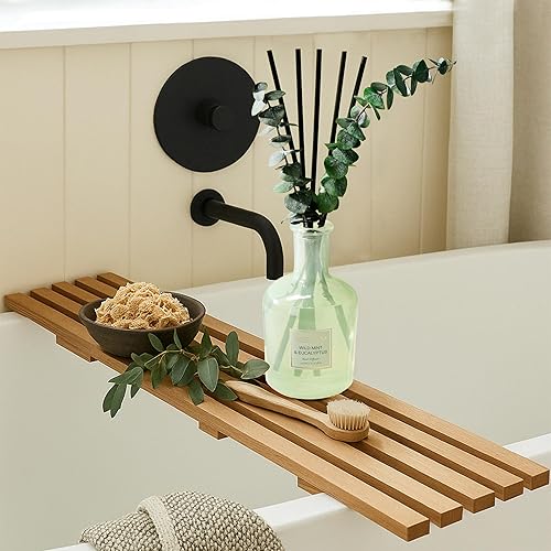 Miniatura 4 de COCORRÍNA Difusor de varillas de eucalipto y menta silvestre, aceite esencial de 6.76 onzas con varillas y eucalipto seco, fragancia para el hogar