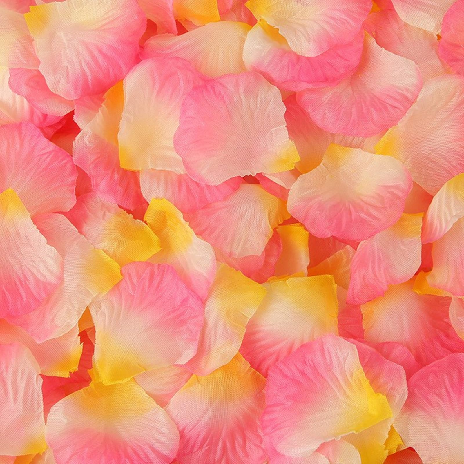 Msioytog 1000PCS Artificial Fabric Rose Petals Wedding Ceremony Decor, Birthday Party Floral Aisle Scatter Wedding Aisle Decoration