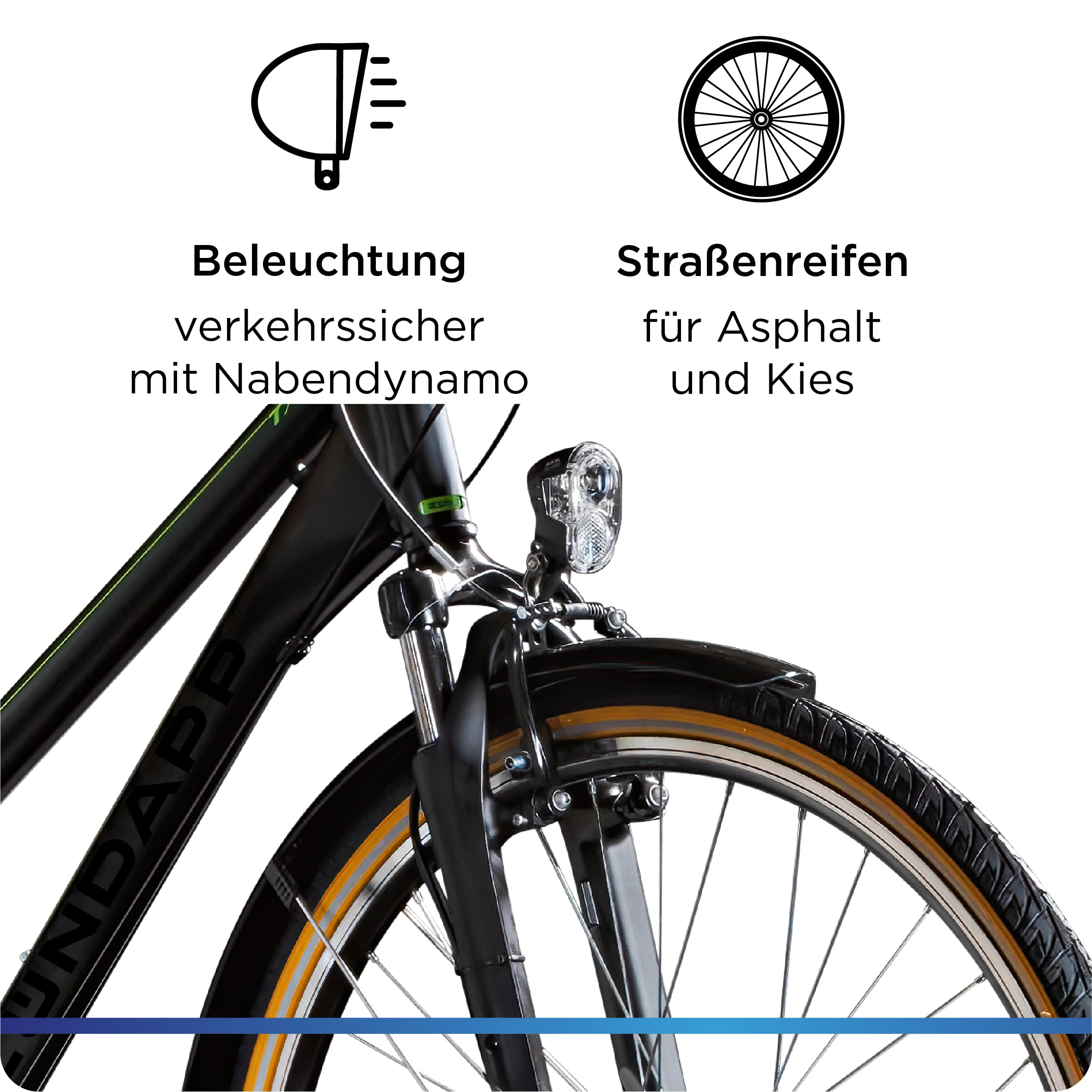 ZÜNDAPP T700 Fahrrad Damen Fahrrad 28 Zoll Trekking Fahrrad Trekkingrad Damenfahrrad Trekking Rad mit Schutzblech Gepäckträger Trekkingfahrräder Damen