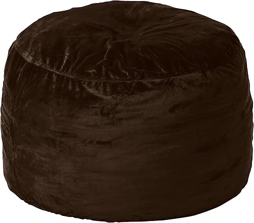 Miniatura 380 de Chill Sack - Funda para puf Microgamuza - Carbón - Solo funda,Microsuede - Chocolate - Solo funda,Microsuede - Azul marino - Solo funda,Guijarro -