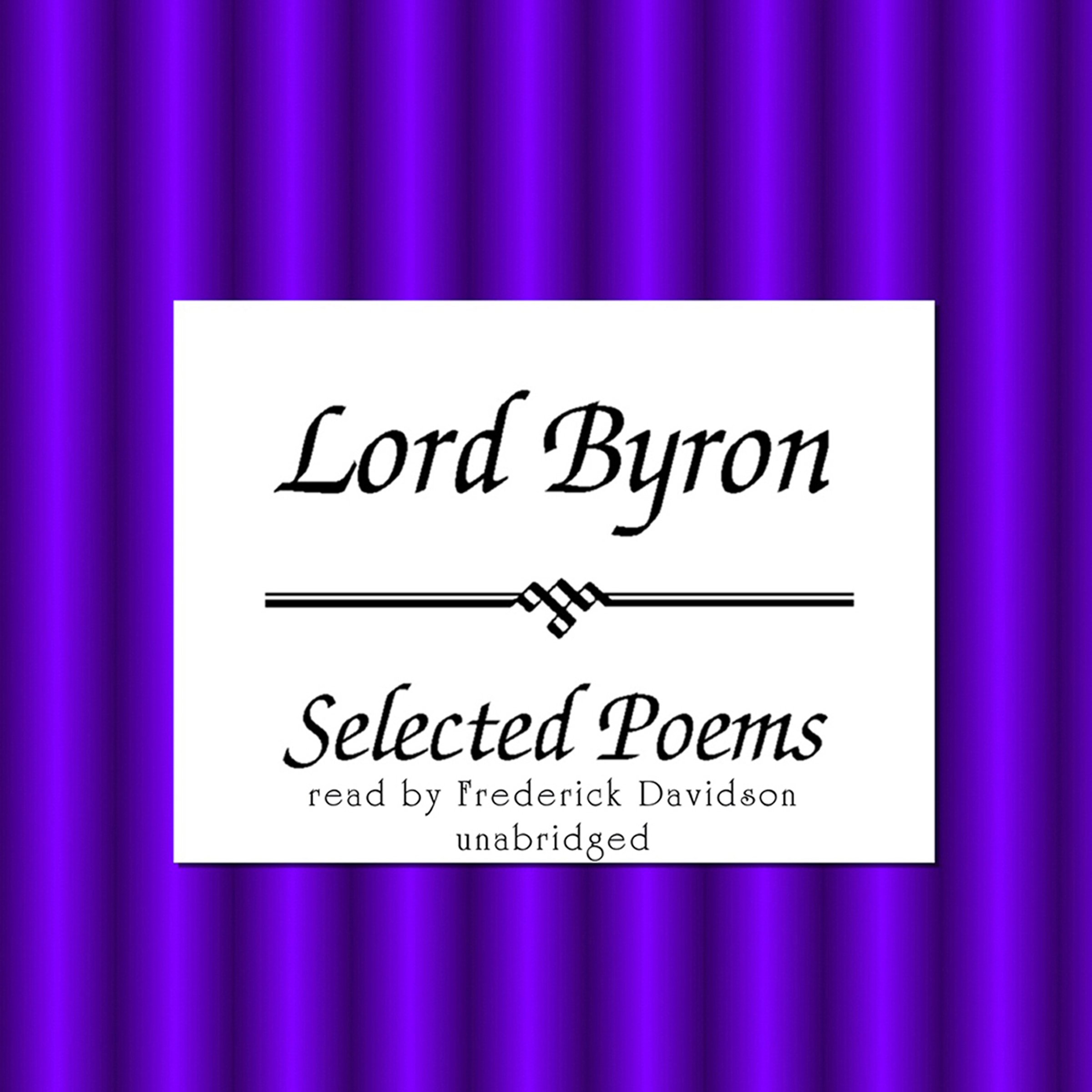 Lord Byron: Selected Poems