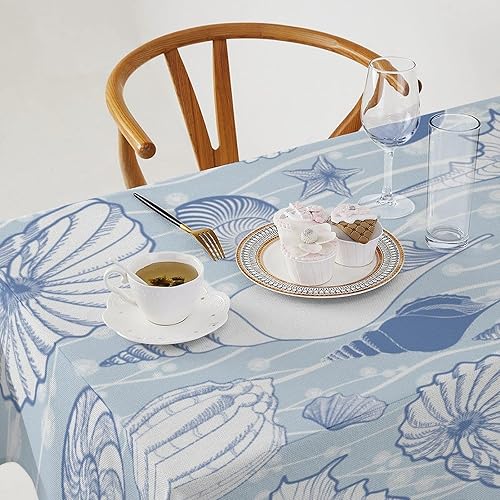 Miniatura 1403 de Mantel floral hippie, diseño retro de los años 70, naranja, rosa, azul, floral, bohemio, estampado estético de margaritas, para fiesta, picnic