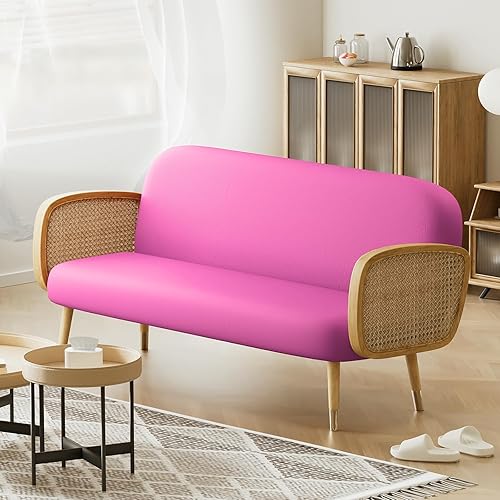 Miniatura 3 de MoNiBloom Funda para futón de tamaño Queen, elástica, sin brazos, funda para sofá sin brazos, protector de muebles, duradera y lavable, con