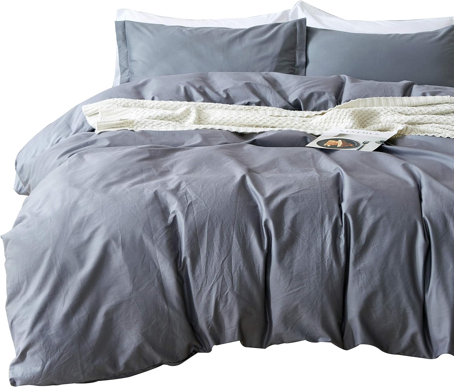 sheltin 100Percent Cotton Duvet Cover Set,Includes 1 Duvet