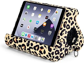 The Original Flippy Multi-Angle Soft Pillow Lap Stand for iPads, Tablets, eReaders, Smartphones, Books, Magazines (Def Leopard)