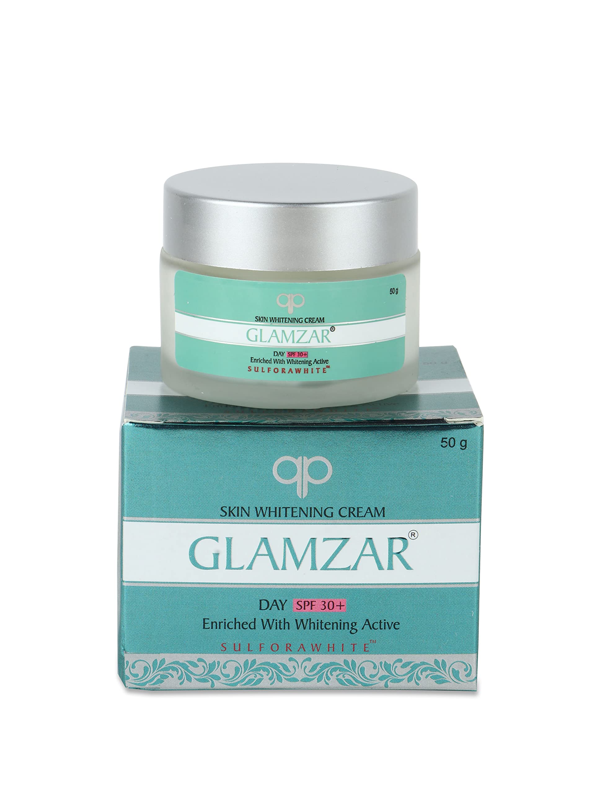 Glamzar Skin Brightening Cream with SPF 30 |For Brightening & Glowing Skin | Targets appearance of Dark Spots, Dullness, Uneven Skin, Pigmentation, Wrinkles & Fine Lines | Oily Acne Prone to Dry & Combination Skin, 50 g