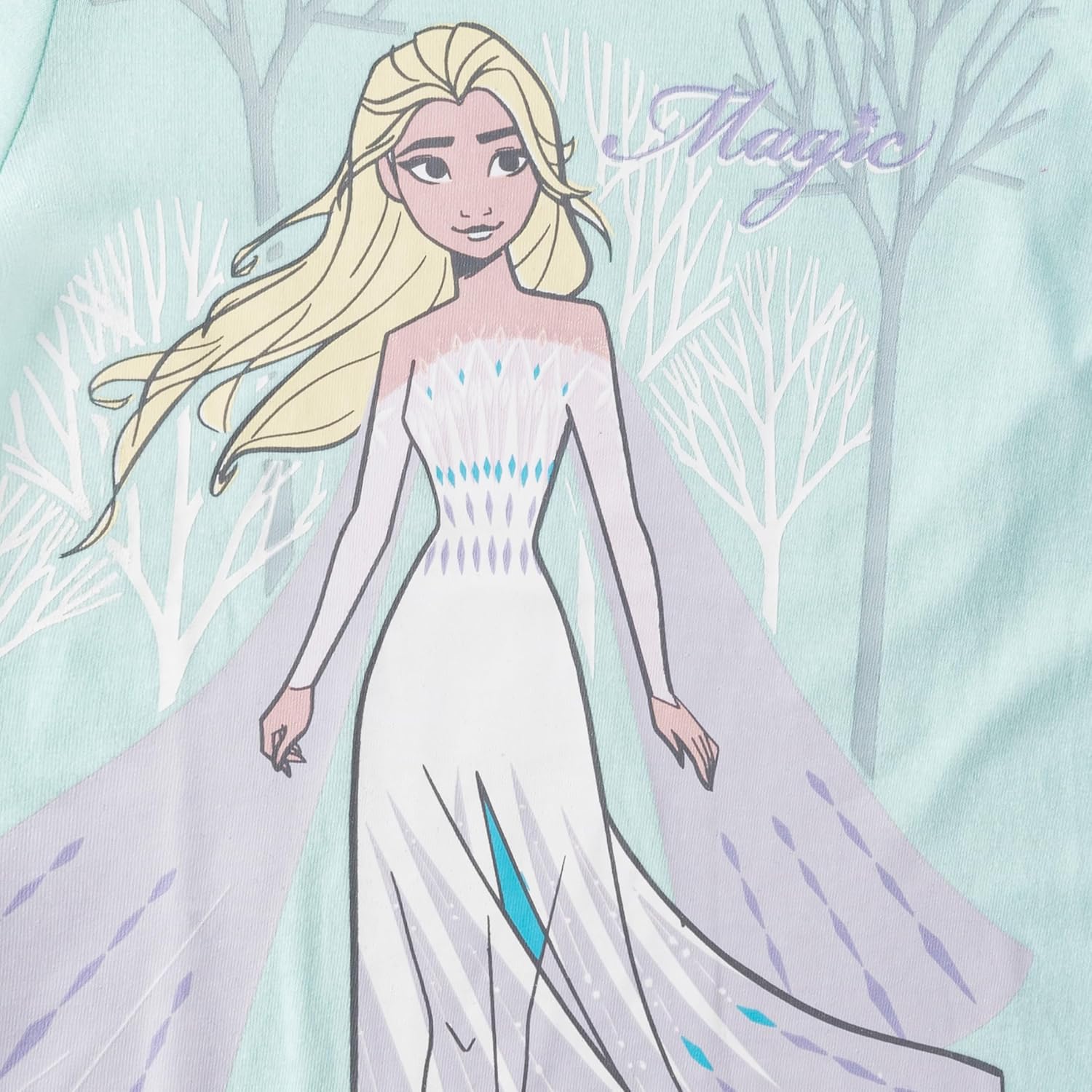 Disney Frozen Elsa and Anna Girls 3 Pack Short Sleeve T-Shirt for Toddler and Big Kids - Image 7