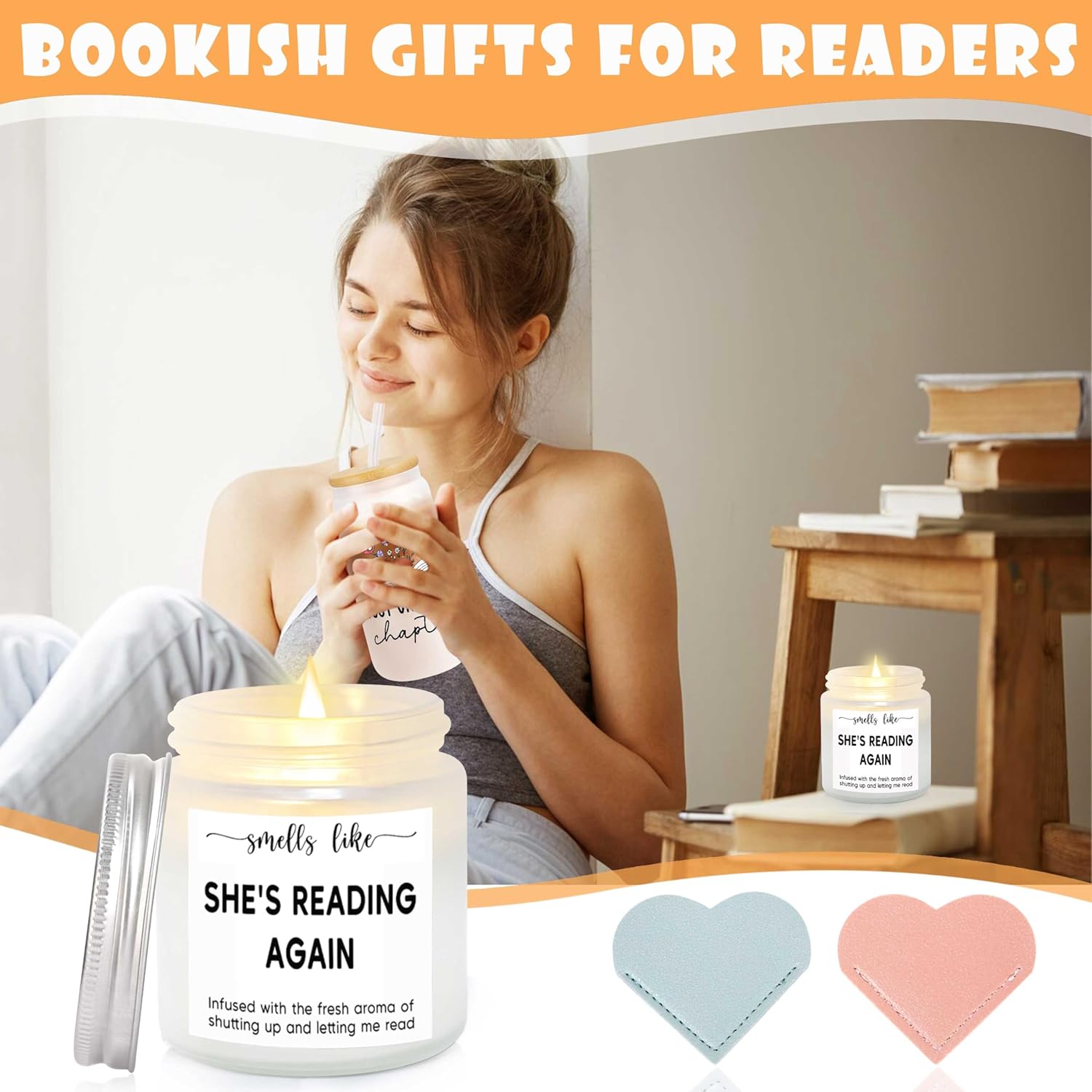 Book Lovers Gifts, Gifts for Book Lovers, Bookish Gifts, Book Lover Gifts for Women, Gifts for Readers, Gifts for Book Lovers Women, Book Gifts, Book Club Gifts for Women, Reading Gifts - Image 5