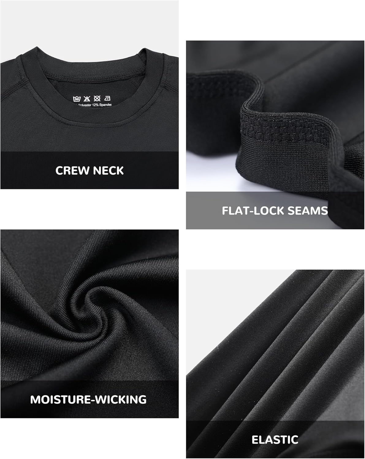 Boys Sleeveless Compression Shirt Kids Athletic Tank Tops Youth Quick Dry Workout Undershirt for Football - Image 5