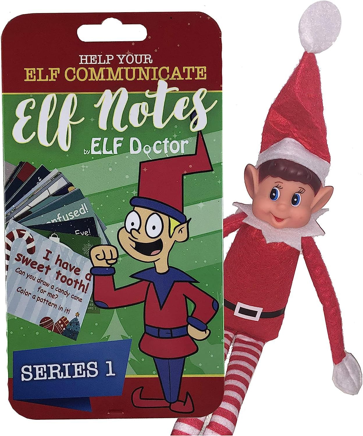 Elf Note Acessories 30 Educational Activity Notes for Christmas Elves