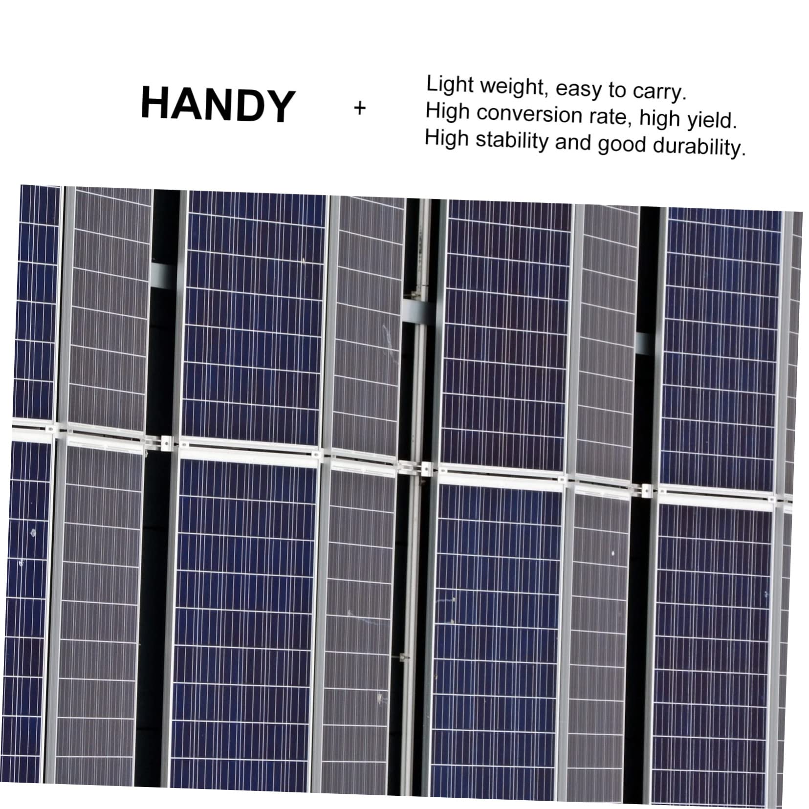 Toddmomy Pannello Solare Monocristallino Da Esterno Con Caricabatterie Per Casa Camper e Balcone Kit Fotovoltaico Efficiente e Durevole