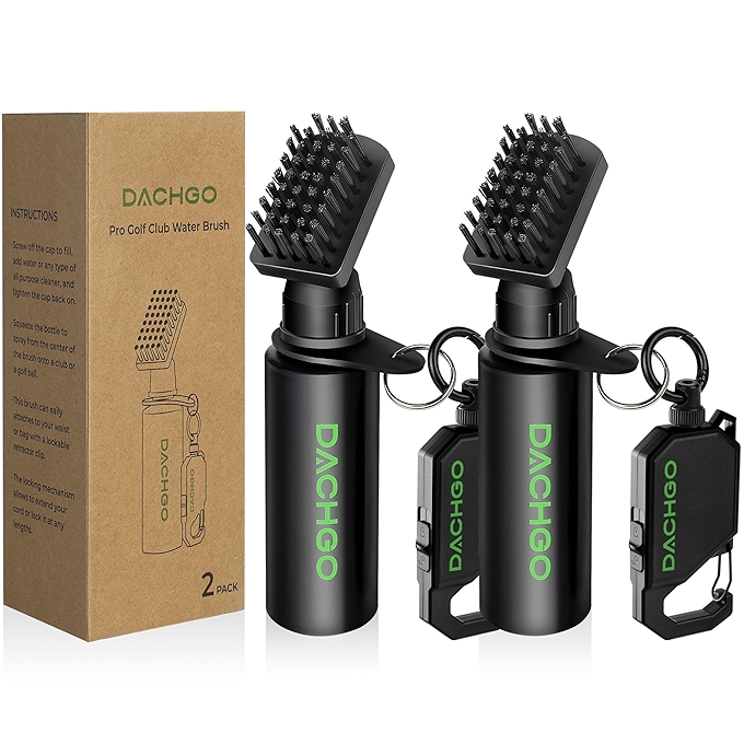 高尔夫球杆清洁刷配水瓶便携清洁工具