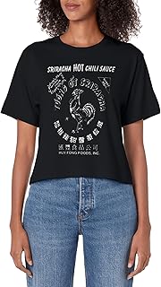Funny Sriracha Hot Chili Rooster Sauce Lover Gift Women's Crop Top