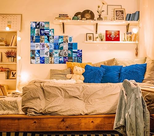 Miniatura 5 de CON*QUEST Conquest Journals Harry Potter Ravenclaw collage de pared, juego de cincuenta impresiones artísticas coleccionables de 4 x 6 pulgadas del