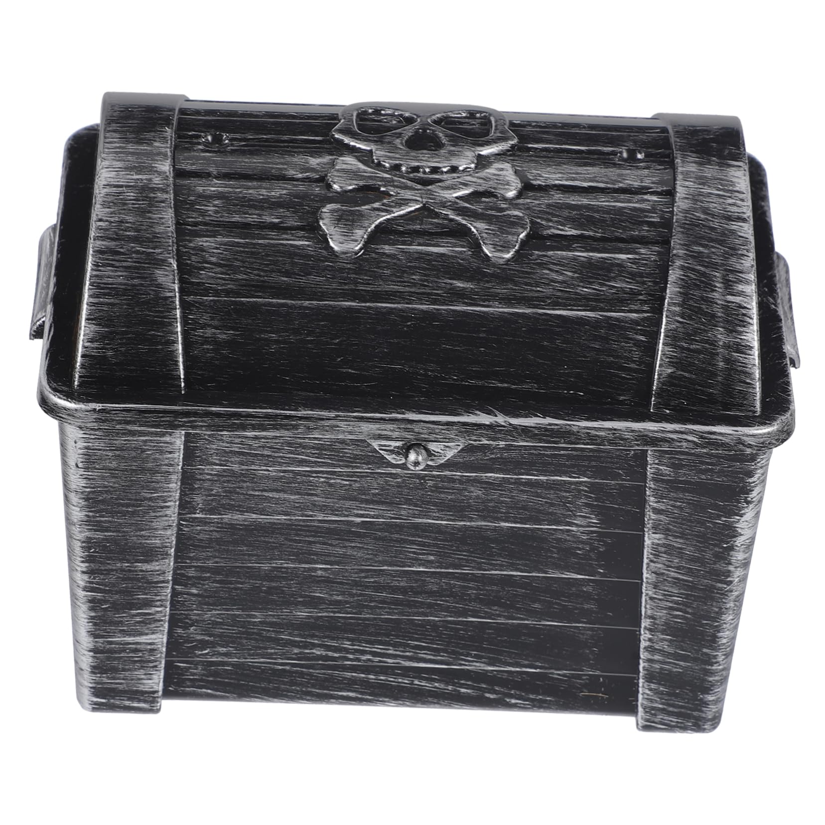 KOMBIUDA Vintage Pirate Treasure Chest Box for Boys and Girls Decorative Trinket Storage for Halloween Parties Escape Room Props and Desktop Decor Compact Design Easy to Use
