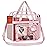 Oraben Clear Bag Stadium Approved 12x6x12 Clear Tote Bag Transparent Lunch Bag for Work Sports Festival