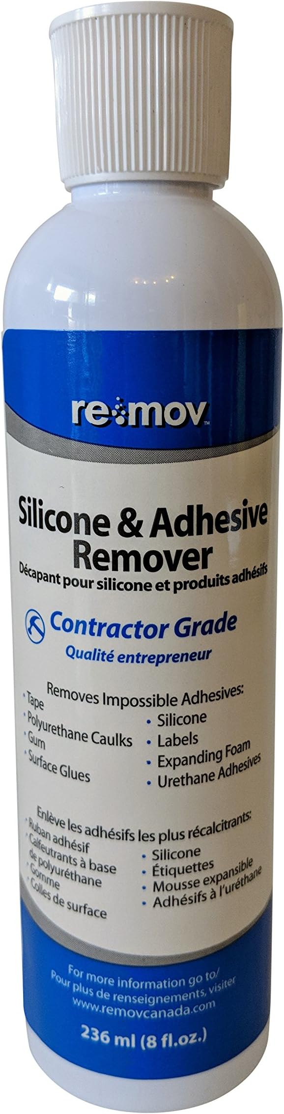 Re-Mov Silicone and Adhesive Remover 236ml (8 fl oz)