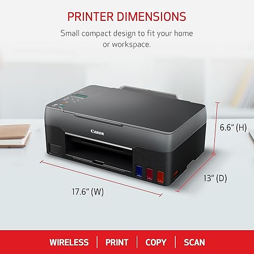 Miniatura 3 de Canon PIXMA G3260 - Impresora inalámbrica todo en uno color negro