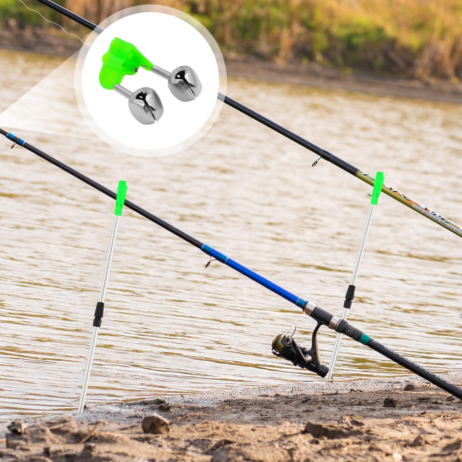 Bâton Coupe-vent En Aluminium Pour Canne à Pêche – Stabilisateur, Facile à Installer, 137-165 Mm