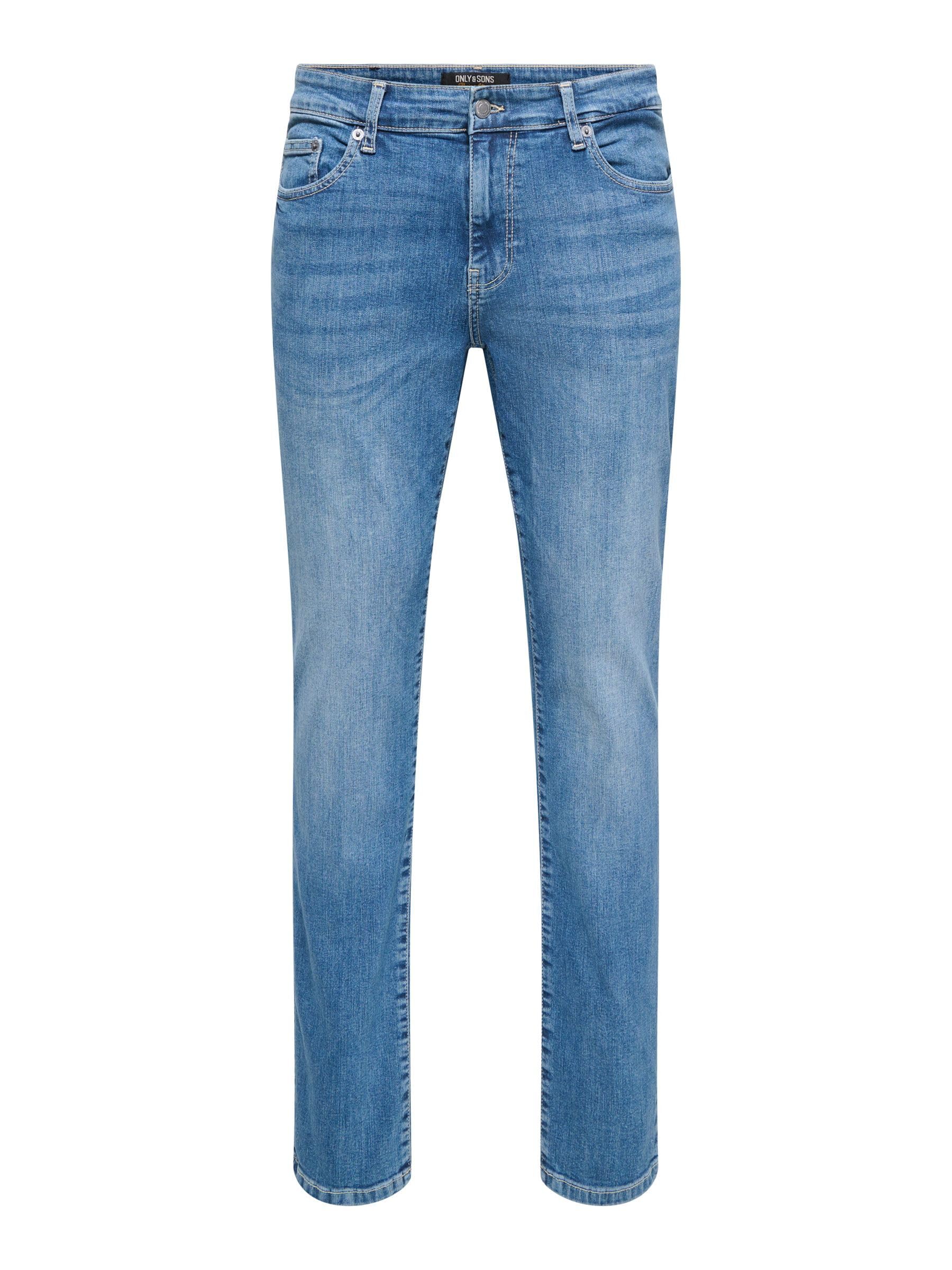 Only & Sons Male Slim Fit Jeans ONSLOOM Mid Rise Slim Fit Jeans
