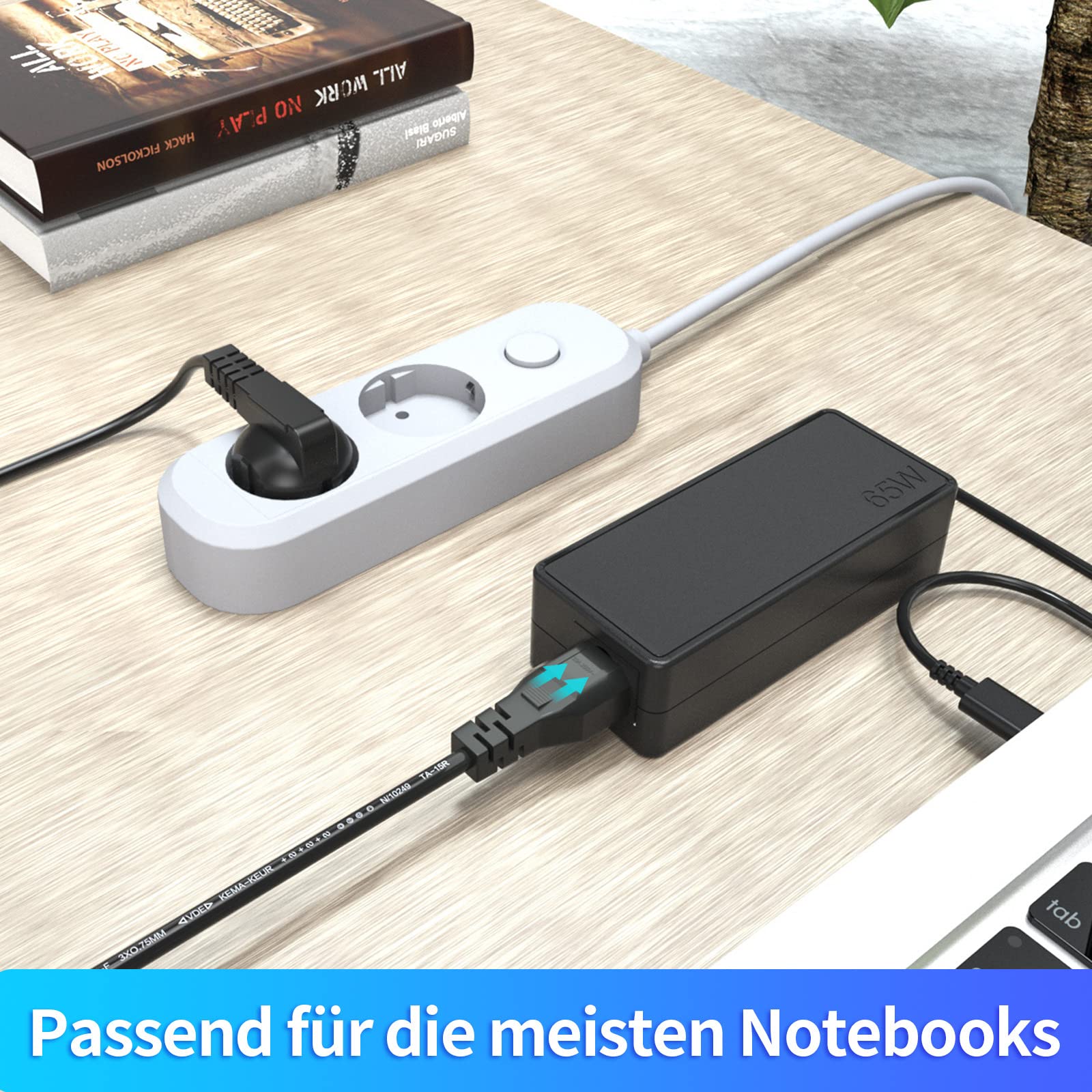 Cavo Di Alimentazione CA A 3 Poli Spina Statunitense Per - Foto 2