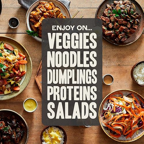 Vista 12 de Gojo Hibachi Miso - Aderezo y salsa de jengibre - Aderezo japonés para ensaladas, salsas vegetales y adobos, 12 onzas