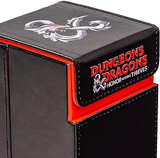 Ultra Pro - Dungeons & Dragons: Honor Among Thieves Dice Tower - The Ultimate Gamers Companion, Store and Roll Dice All in a Single Tower with Flip Dice Tray, Stores 40+ Standard Size RPG Gaming Dice