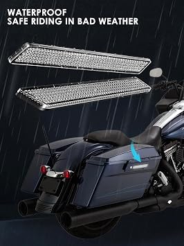 Clear Saddlebag Reflector Inserts 2014-2025