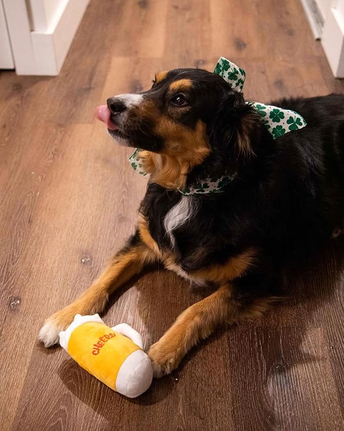 Juguete para Perros Glow Pups Cerveza de Peluche con Chirrido miniatura 8