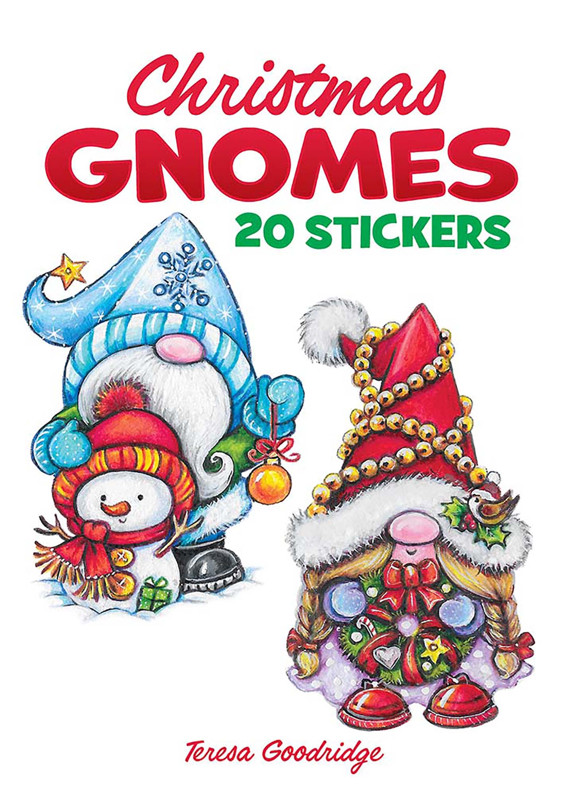 Christmas Gnomes: 20 Stickers (Little Activity Books)