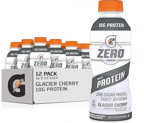 Miniatura 1 de Gatorade Zero con proteínas de 035oz 10 gr de proteína de suero sin azúcar con electrolitos