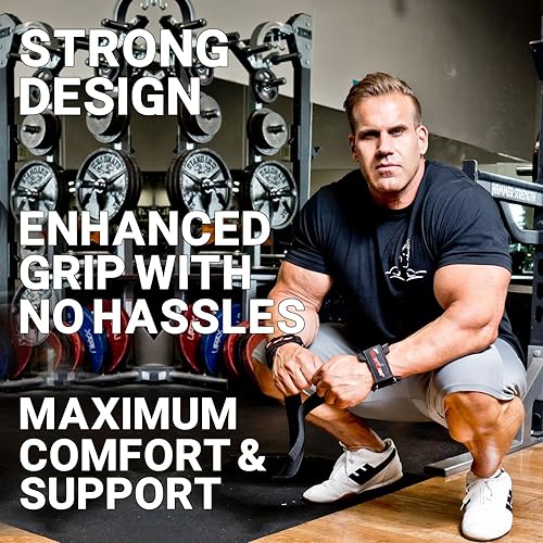 Miniatura 4 de Schiek Deportes Modelo J1000PLS Jay Cutler Signature Power Lifting Straps