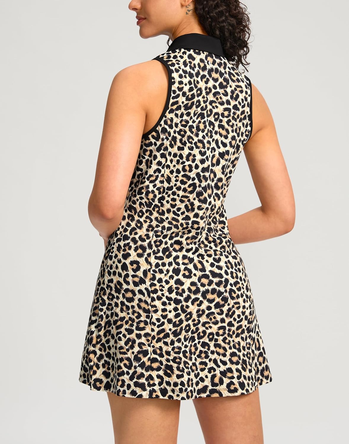 Soothfeel Golf Dress for Women Tennis Dresses with Shorts Pockets Sleeveless Sport Active Workout Athletic Dress - Image 2