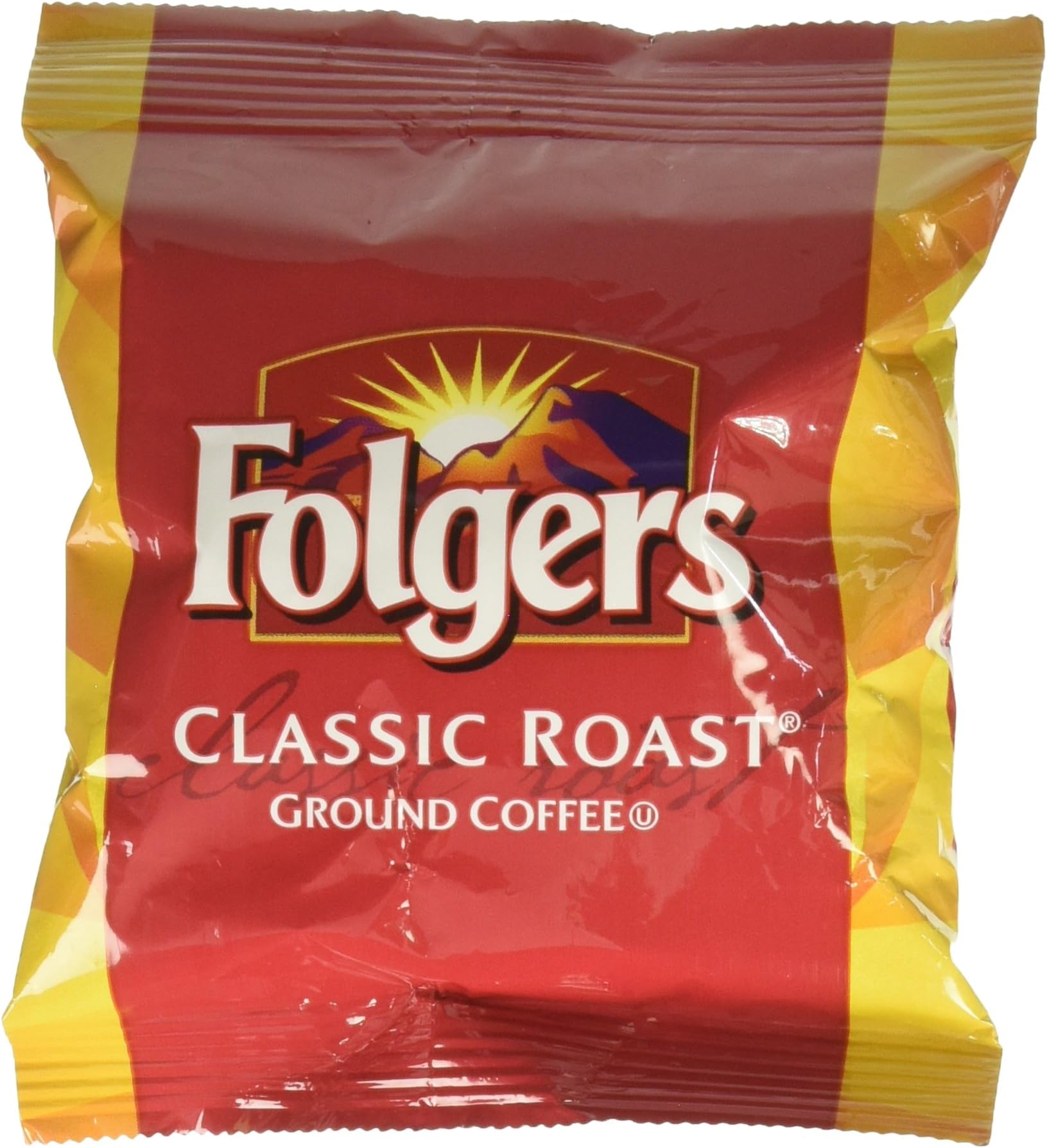 Folgers Classic Roast Ground Coffee Packets 1.2 Oz. 42 ct