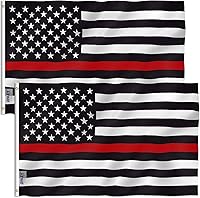 Vista 16 de Delgada línea bandera