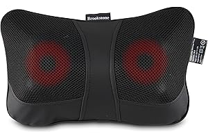 Brookstone Shiatsu Neck and Lumbar Massager: Your At-Home Relaxation Sanctuary