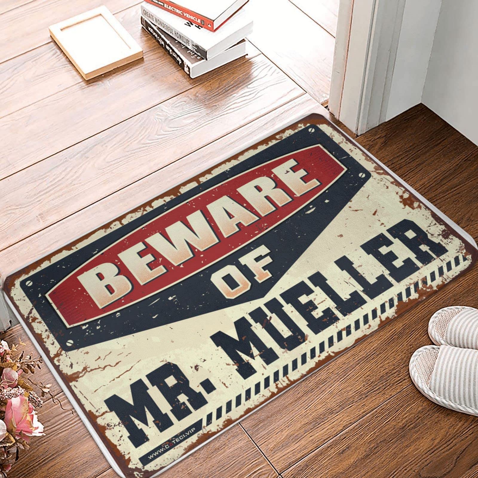 Tapis de salle de bain drôle et paillasson extérieur 50x80 cm pour amuser vos invités