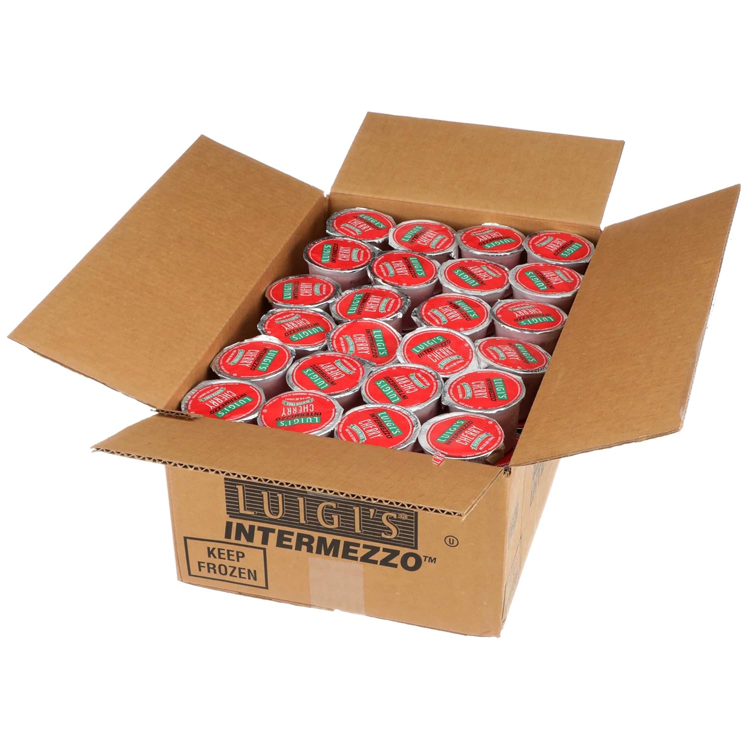 Luigis Intermezzo Cherry Cup, 4 Ounce -- 72 per case.