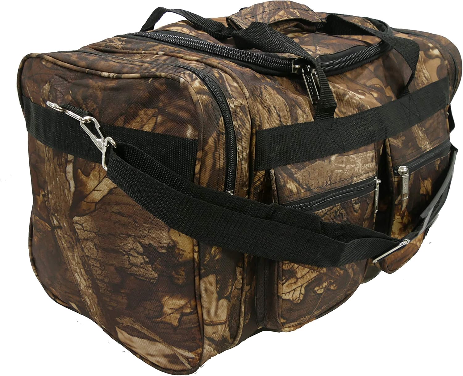 "E-Z Tote" 20" Real Tree Print Hunting DUffel Bag in 5 Colors (Black Trim) : Sports & Outdoors