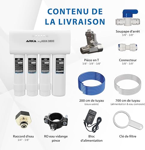 Osmosi Acquario 3800 L/giorno - myAqua Impianto Completo - 5