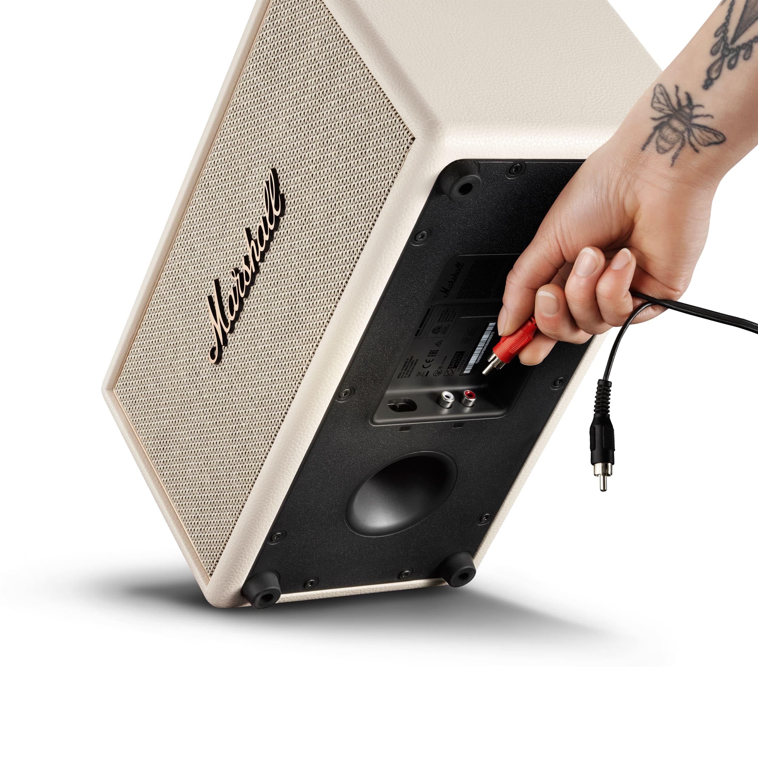 Marshall Stanmore IV Wired Connectivity Home Speaker with Bluetooth 5.3 with Auracast & RCA or 3.5mm Input - Cream — Amazon image 11