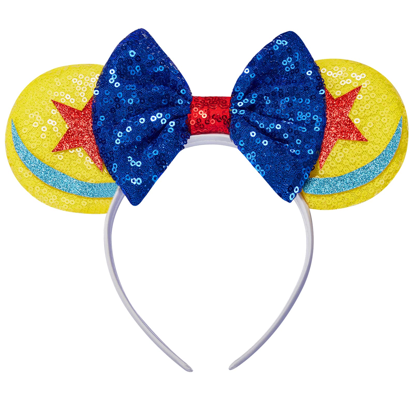 FANYITY Sparkling Star-Design Animal Ear Headband,Mouse ear Costume Party Accessory